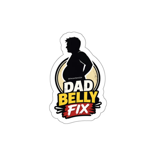 Dad Belly Fix Sticker