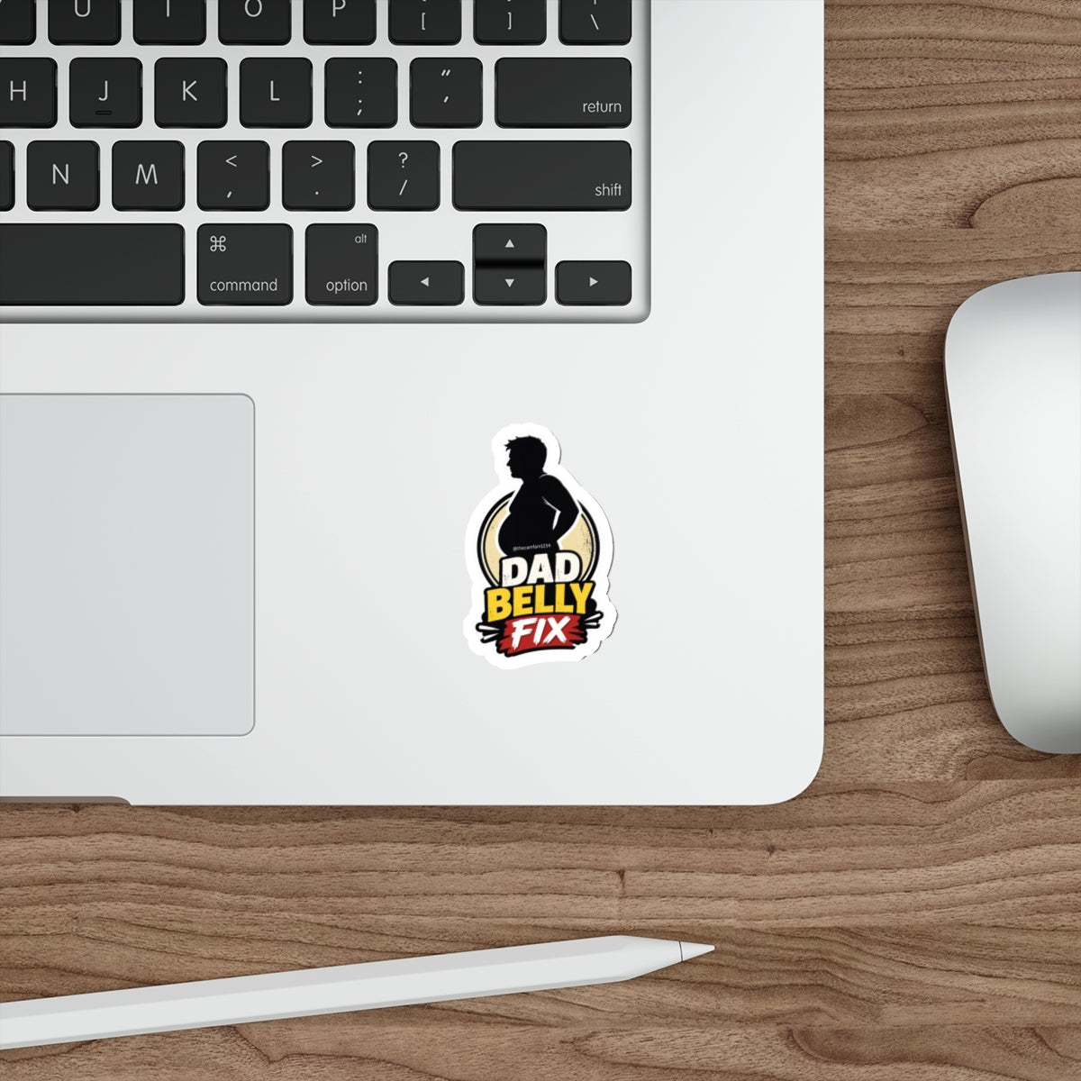 Dad Belly Fix Sticker