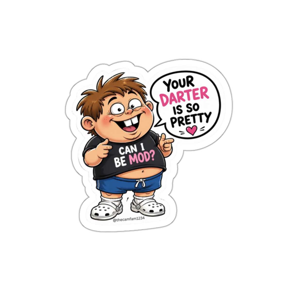 DARTER Sticker