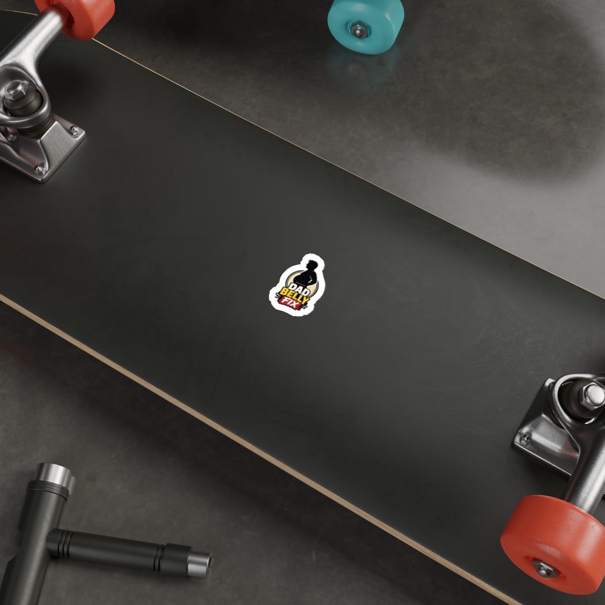 Dad Belly Fix Sticker